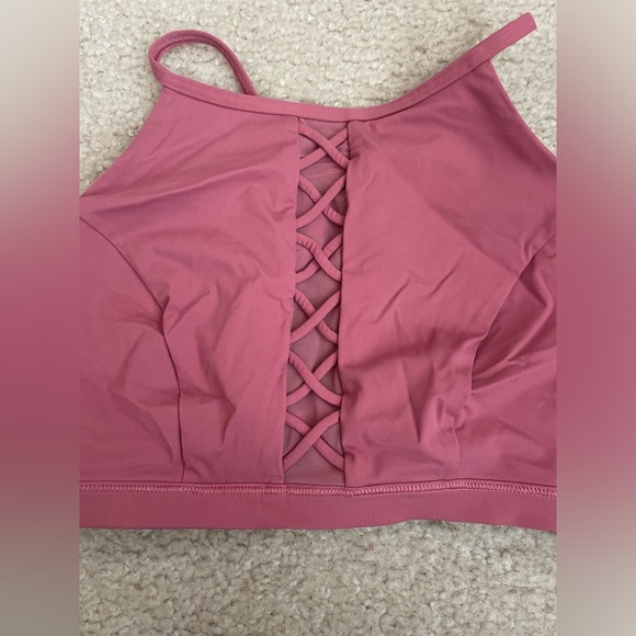Lululemon Athletica Rose Bra Top with Strappy Back - Picture 2 of 5
